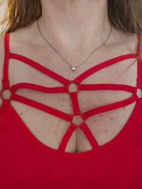 One Sexy Biker Chick Spider Bra